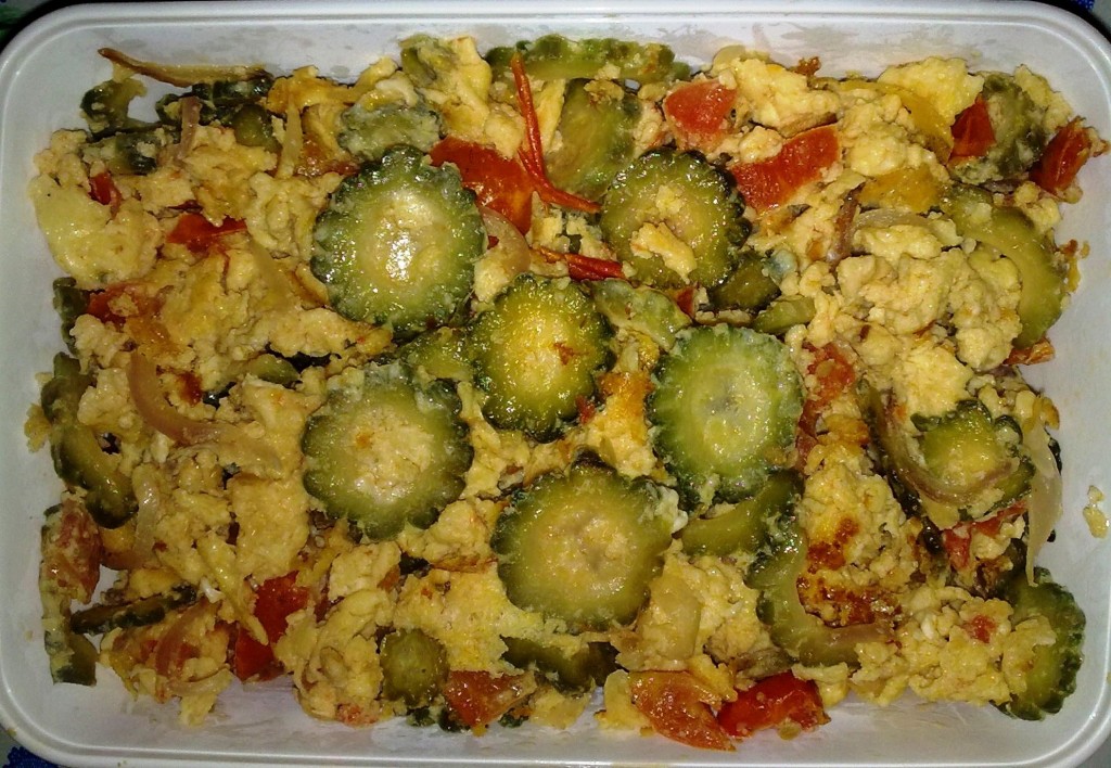 egg with ampalaya