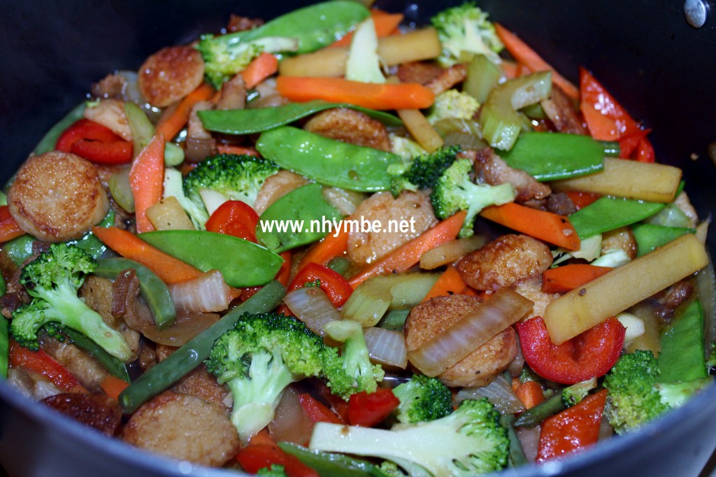 stir fried vegetables