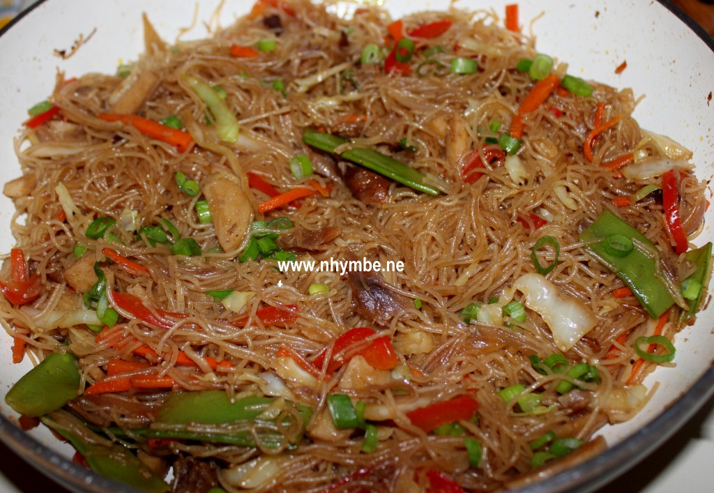 pansit bihon canton