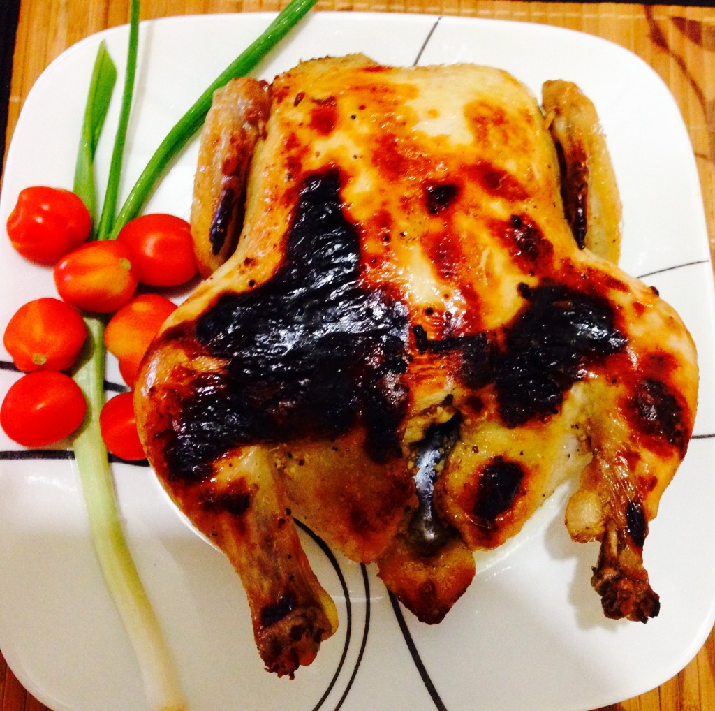 broiled whole choicken or litson manok