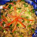 pansit bihon at canton gisado